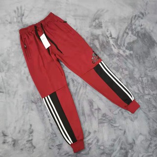 YANHUi 90971# Korean Version Jogger Pants Cotton Pallie Drape With Zipper Pocket