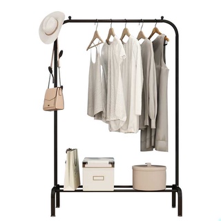 SWY Bedroom clothes hanger floor drying rack balcony drying rack single person
