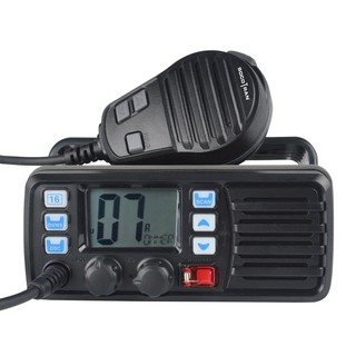 25W High Power VHF Marine Band Walkie Talkie Mobile Boat Transceiver Waterproof Two Way Radio Buil
