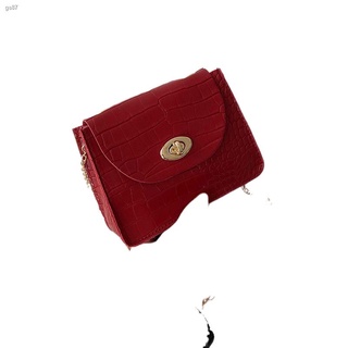 Spot✗Mumu #2201 Korean Pearl Cute Leather Fashion Sling Bag Mini Chain Bags For Women Sale