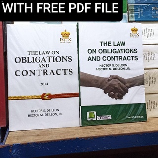 Books & Magazines℡℗The Law on Obligations And Contracts 2021 & 2014 / Oblicon