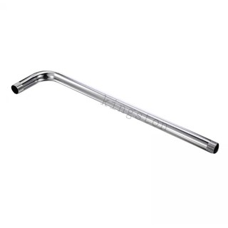 Stainless Steel Shower Head Extension Pipe Bathroom Long Shower Arm 40cm (2)