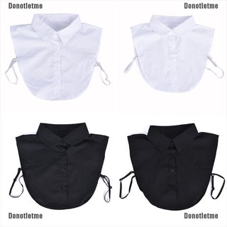 Donotletme Detachable Lapel Fake Collar Classic False Blouse Removable Women/Men Accessory (1)