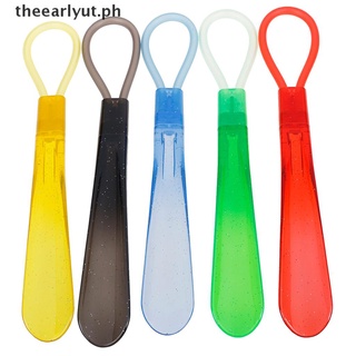 【theearlyut】 1Pcs 30CM Plastic professional shoes horn spoon shape pull shoes shoehorn PH