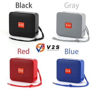V2S VS801 Bluetooth Speaker Rechargeable Portable Mini Wireless Speaker USB TF Card Player