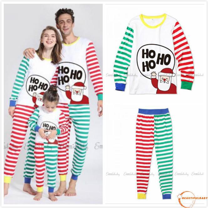 TP.-Family Matching Christmas Pajamas PJs Sets Xmas
