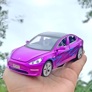 New 1:32 Tesla MODEL 3 Alloy Car Model Diecasts & Toy Vehicles Toy Cars Free Shipping Kid Toys For Children Gifts Boy Toy