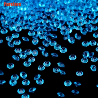 [Purelove] 1000Pcs 4Mm Diamond Confetti Crystal Acrylic Wedding Party Table Scatter Decor