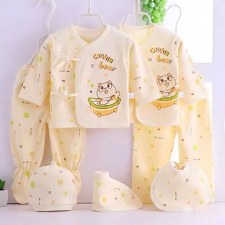 7 pcs cotton newborn clothes (1)