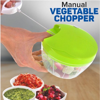 1 pc Manual Speedy Chopper Vegetable Shredder Food Processor Meat Kitchen Grinder