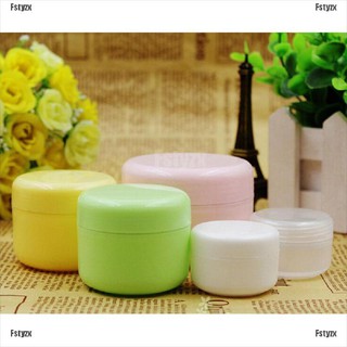 Fstyz 5pcs Empty Makeup Jar Pot Travel Face Cream/Lotion/Cosmetic Container