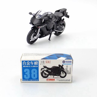 1:18 Diecast Motorcycle Model Toy Yamaha YZF-R1 For Collection