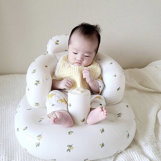 PVCInflatable Baby ChairinsCross-Border Hot Selling Baby Learning to Sit Chair Inflatable Folding Sofa Factory Order