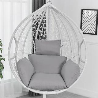 [only Pillow ]Rattan Swing Patio Garden Weave Hanging Egg Chair Cushion In or Outdoor Pad women Gift (9)