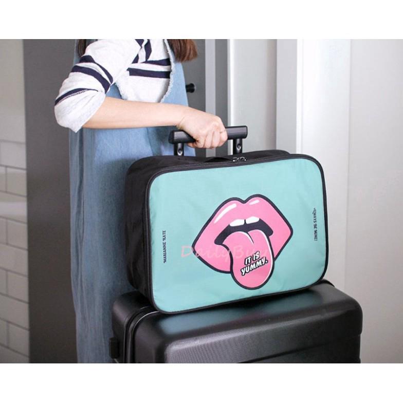 Korea Cartoon Portable Women Luggages Travel Bag