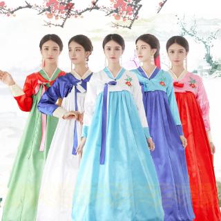 New Korean costume performance dress Plus Size traditional dance dress ethnic costume Korean Costume