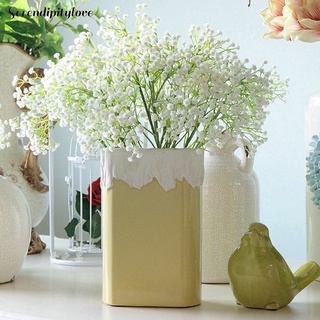 [24Hs Delivery] 5PCS Artificial Fake Baby's Breath Gypsophila Silk Flowers Bouquet Home Wedding Decor