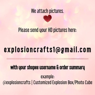Explosion Box With Pictures (Design 2) Surprise Gift (7)