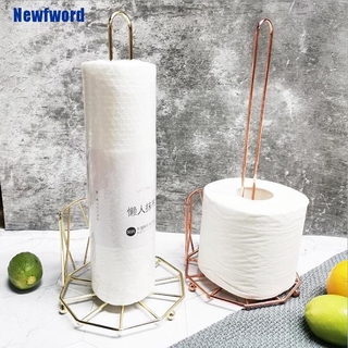 Kitchen Roll Paper Towel Holder Bathroom Tissue Toilet Paper Stand Napkins Rack