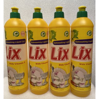 LIX Dishwashing Liquid- Lemon 400g (1)