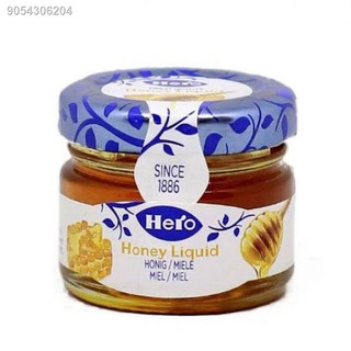 GEDRF10.12№◊hero honey miel brand 14.2 grams foil pack from Switzerland / JAMS/ BONNE MAMAN MINI JAM