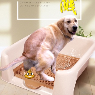 Convenience Plastic Dog Toilet Large Indoor Puppy Training Pads Dog Toilet Tray Cleaning Cosas Para