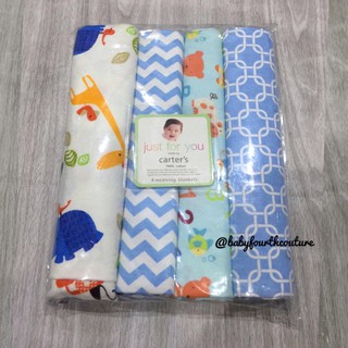COD Baby Giant Carter'S 4-Pack Receiving Blankets (Random Boy)