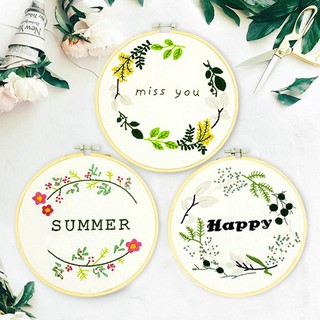 5pcs Bamboo Cross Stitch Frame DIY Embroidery Hoop Sewing Tools Needlework Kits Quilting Set Ring