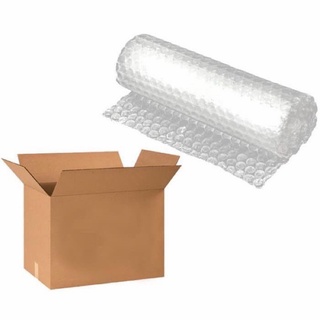 Additional bubble wrap And Cardboard Packaging