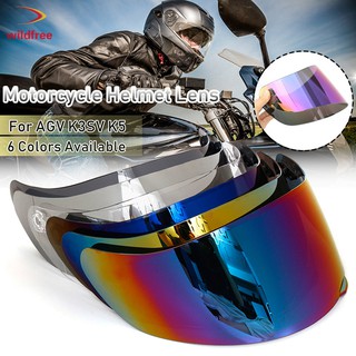 Motorcycle Wind Shield Helmet Lens Sun Visor Full Face for AGV K1 K3SV K5