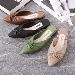 Ladies Korean Style Flat Sandals Office Sandals (Standard Size)