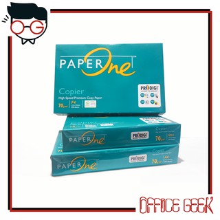 Paper One Copy Paper 70 GSM 500 sheets / 1 ream - Short A4 Long Letter Legal Copy Bond Paper