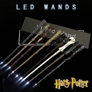 Light Magic Wand Harry Potter Cosplay Sirius Hermione Dumbledore Snape Voldmort Magic Wand Kids Gift