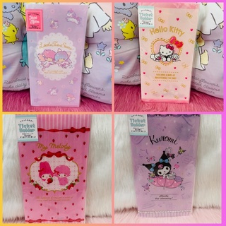 Sanrio Original Hello Kitty Little Twin Stars My Melody Kuromi Ticket Receipts Checks Holder (1)