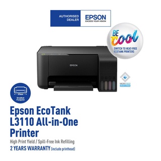 【Best-selling】【Ready Stock】 ☁Epson EcoTank L3110 All-in-One Ink Tank Printer♩