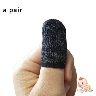 finger joystick☈◈❁【kidtoys】 1 Pair (2pcs) Gamers Sweatproof Gloves Mobile Finger Sleeve Touchscreen