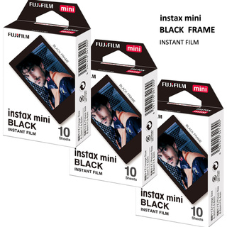 Fujifilm Fuji Instax 30 Sheets BLACK Frame Film - Fuji Mini 7s 8 9 11 40 70 90 Instant Camera Photos