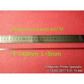Encoder Strip Canon IP2770-MP258-MP287-MP237-MP237 Lengthened Encoder Sctt Newest1078