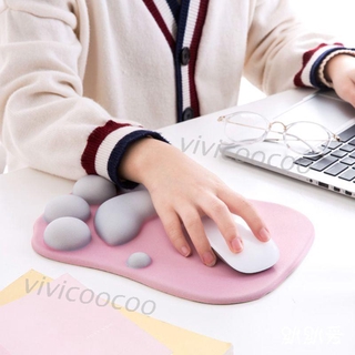Cat Paw Mouse Pad Nonslip Silicone Mice Mat PC Computer Wrist Rest Support