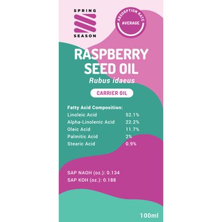 Raspberry Seed Oil 100ml