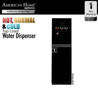 American Home Water Dispenser Hot, Normal & Cold with Cabinet AH20-FSG17B