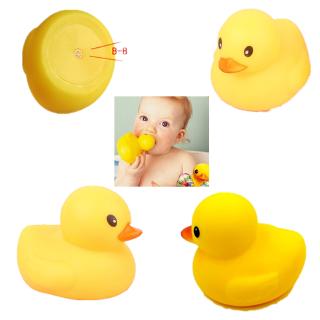 Baby Rubber Race Fun Educational Musical for Children Squeaky Duck Bath Toys Big Yellow Duck Bathroom Water Bathing Toys