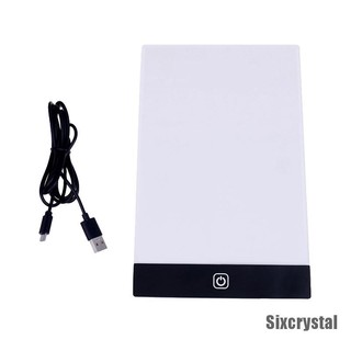 [Sixcrystal] A5 led drawing tablet thin art stencil drawing board light box tracing table pad