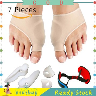 ▲7pcs Soft Bunion Protector Toe Straightener Toe Separators▲