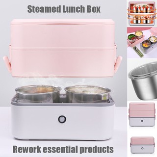 Electric Lunch Box Removable Portable Food Warmer Multifunction Food Heater (4)