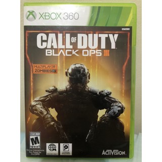 CALL OF DUTY BLACK OPS 3 XBOX 360 GAME