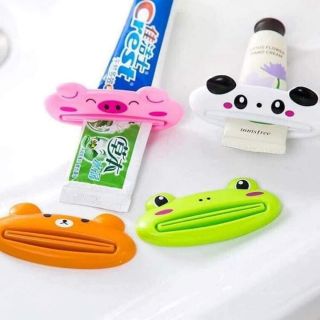 Squeezer Extruder Toothpaste Plastic Cartoon Animals Cleanser Accessories