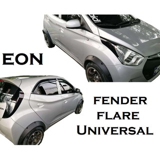 Hyundai Eon Fender Flare Universal Flexible Kit Arch Wheel Free Stainless Screw Bolts