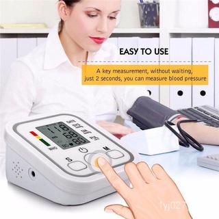 Arm Blood Pressure Monitor, Automatic Digital Bp Monitor Upper Arm Machine with 20-32 cm Wide-Range