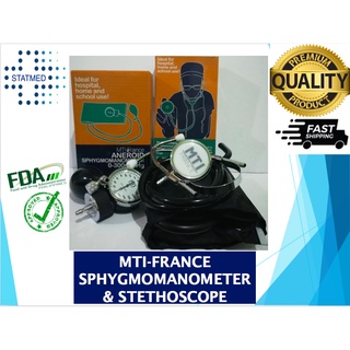 MTI-France sphygmomanometer BP and stethoscope